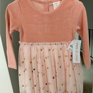 Ever & Ever Dress - Pink and Gold
